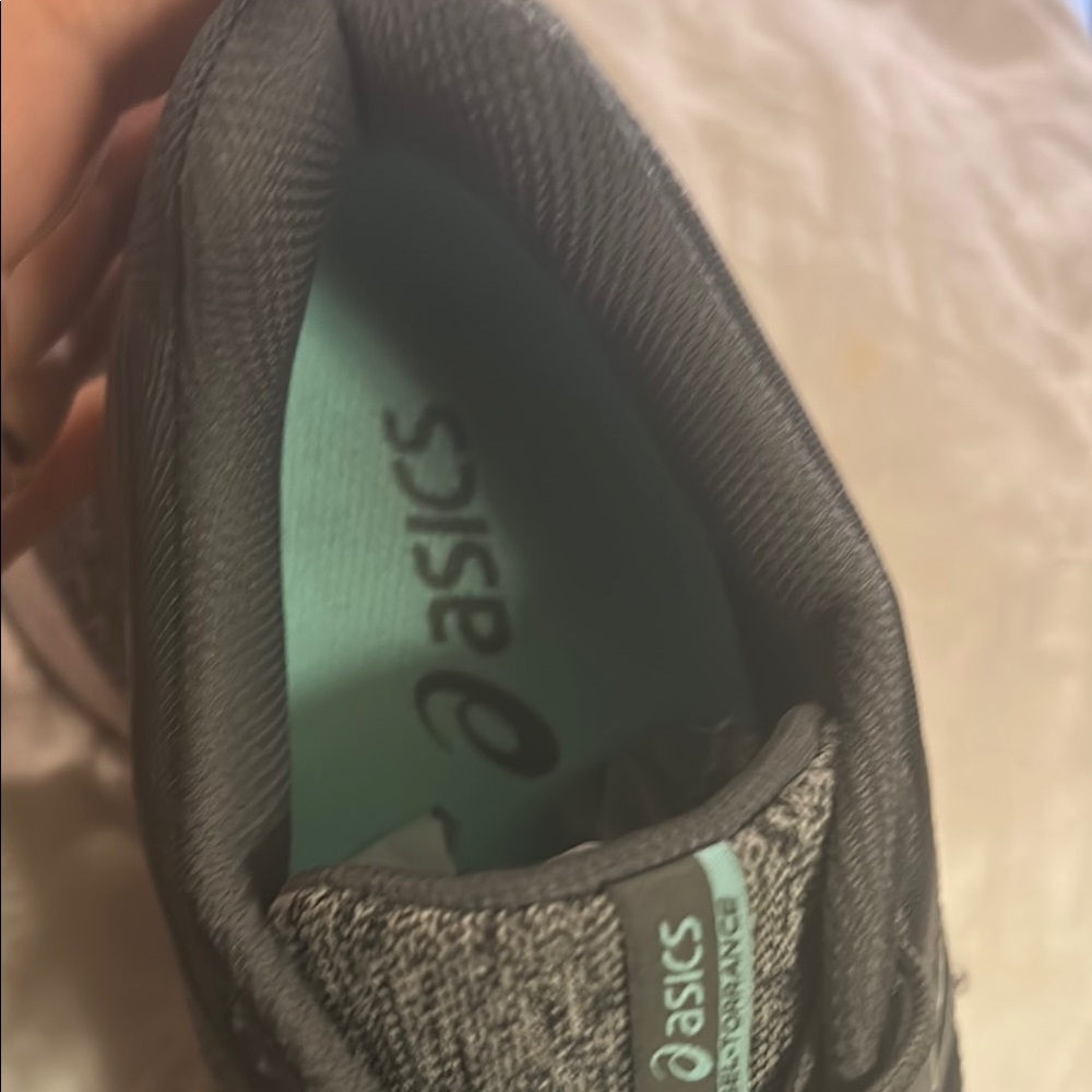 Asics Gel Torrance women’s Gray Athletic Shoes Modern Knit Design - Picture 8 of 9